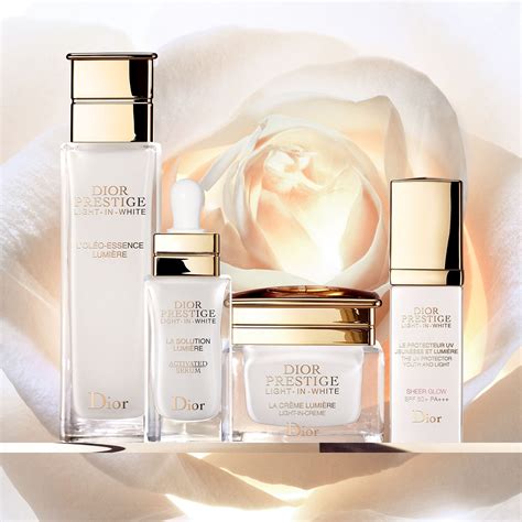 dior prestige white collection|dior prestige light in white.